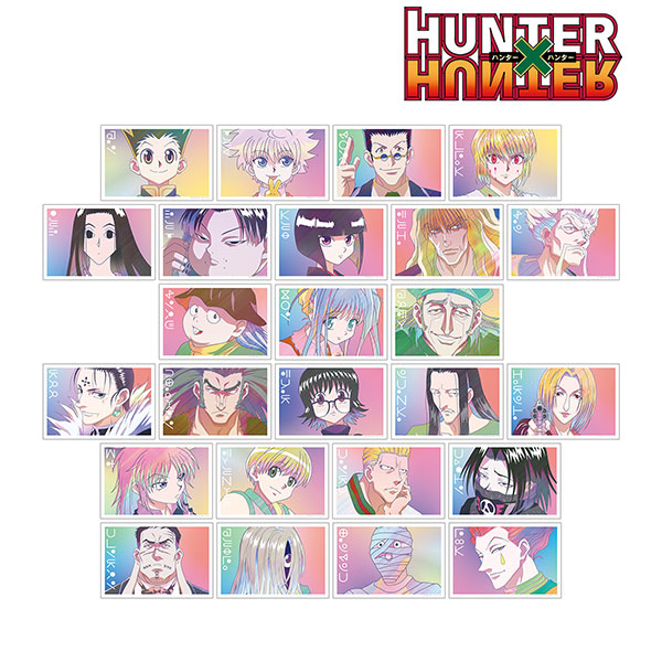 HUNTER×HUNTER トレーディング Ani-Art clear label クリア