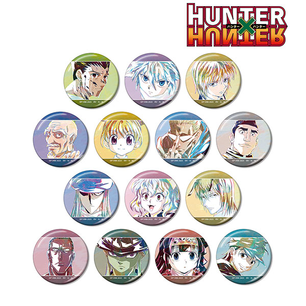 HUNTER × HUNTER キメラアント編　缶バッチセット　メルエム　カイト HUNTER×HUNTER トレーディング Ani-Art 第3弾 メタリック缶