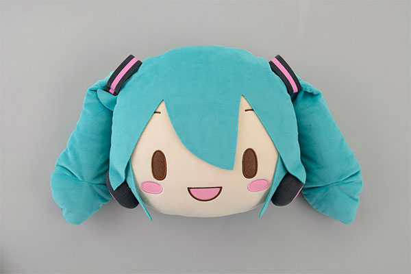 初音ミクシリーズ 初音ミク ふわぷち もちもちフェイスクッション[セガ フェイブ]