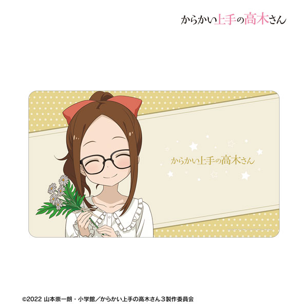 からかい上手の高木さん　デスクマット からかい上手の高木さん_描き下ろし 高木さん ピンク&ブラック