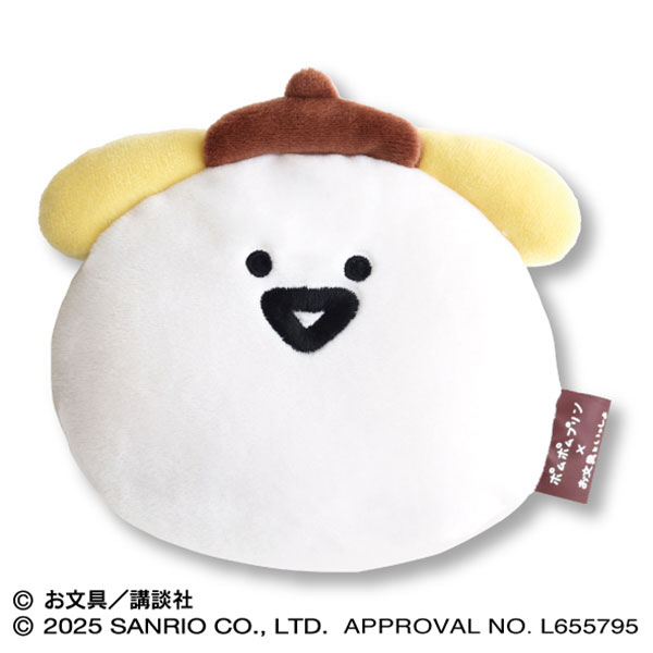 ポムポムプリン×お文具といっしょ フェイスポーチ (1)お文具さん[エンスカイ]