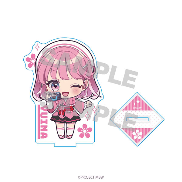 みーにゃ　板橋ハウス　RED アクリルスタンド　3人分 前橋ウィッチーズ アクリルスタンド 赤城ユイナ ミニキャラ 花屋