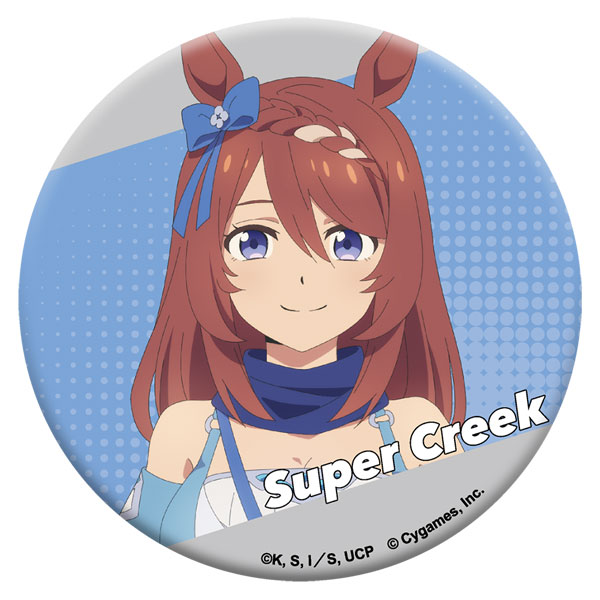 アニメ ウマ娘 シンデレラグレイ グリッター缶バッジ 75mm 全12種