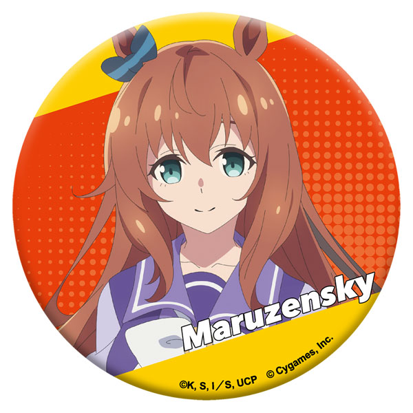 ウマ娘　シンデレラグレイ　名鉄コラボ限定　シンボリルドルフ 缶バッジ 16個 アニメ『ウマ娘 シンデレラグレイ』 グリッター缶バッジ／オグリ