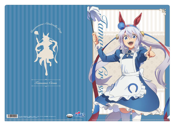 聖蹄祭へようこそ！トレセン学園メイド喫茶　バッジ　タマモクロス　30点 アニメ『ウマ娘 シンデレラグレイ』 クリアファイル