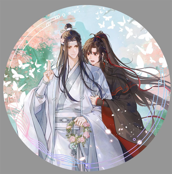 魔道祖師 畏犬シリーズ 缶バッジ