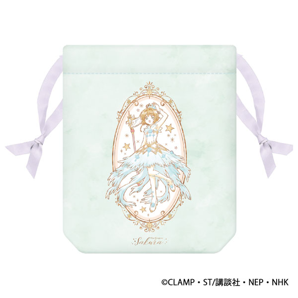 カードキャプターさくら 巾着 ミント[クーリア]