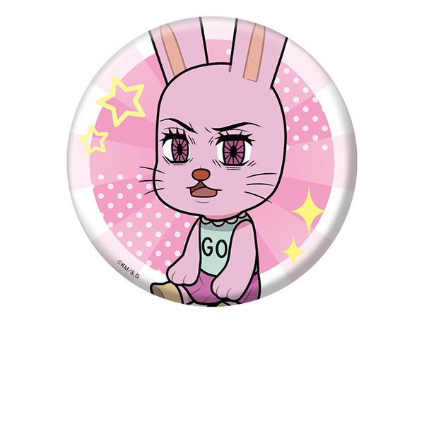 ギャグマンガ日和GO ぺたん娘缶バッジ うさみちゃん[ペンギン