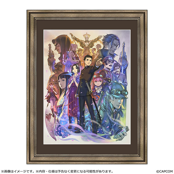 大逆転裁判「塗和也」豪華描き下ろしキャラファイングラフ 大逆転裁判 逆転裁判20周年記念 キャラファイングラフ 塗和也