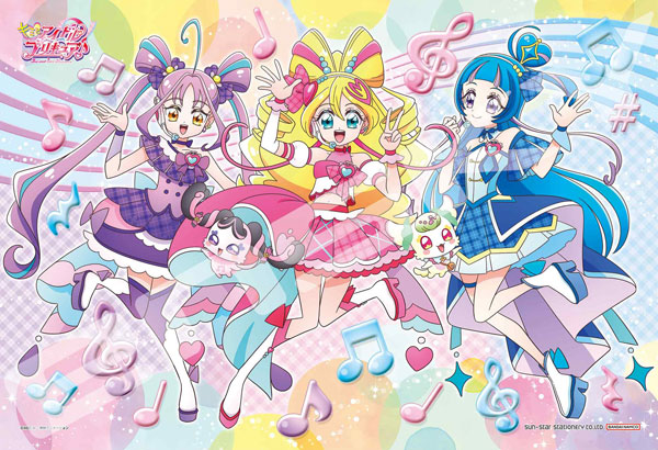 ジグソーパズル キミとアイドルプリキュア♪ みんなで歌おう♪ 108ラージピース (108-L918)[サンスター文具]《発売済・在庫品》