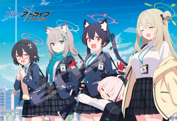 ジグソーパズル ブルーアーカイブ アビドス対策委員会 300ピース (300-3177)[エンスカイ]《発売済・在庫品》