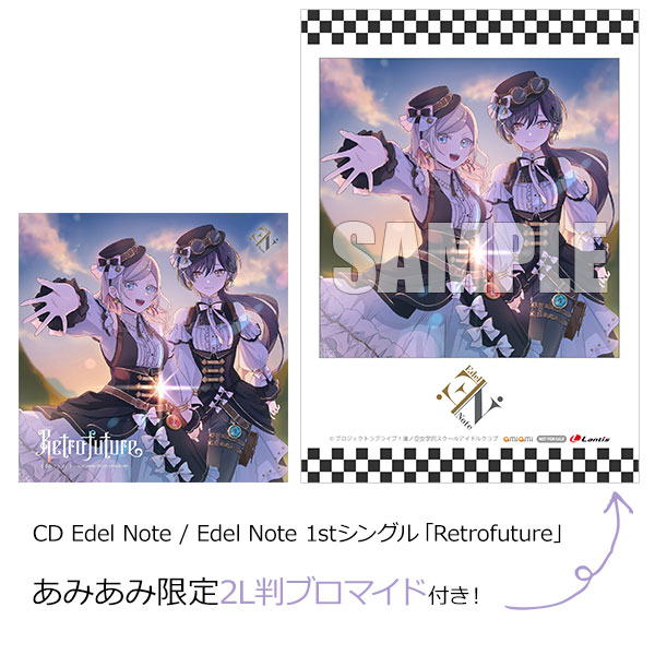 【あみあみ限定特典】CD Edel Note / Edel Note 1stシングル「Retrofuture」《在庫切れ》