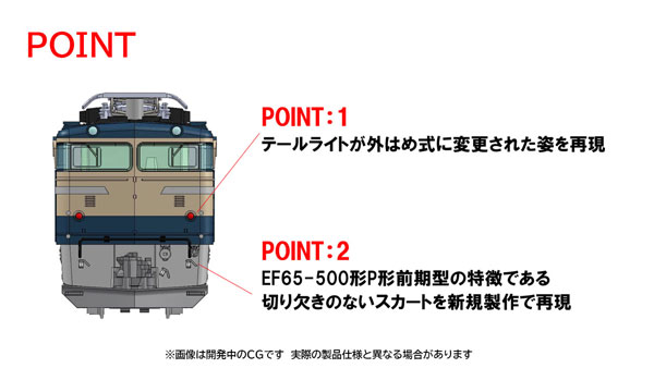 7116 JR EF65-500形電気機関車(501号機)[TOMIX]《１１月予約》