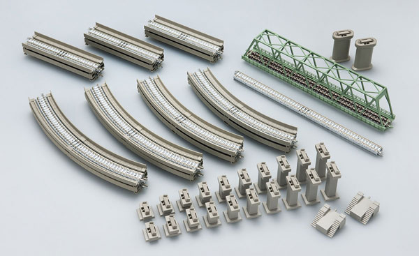 19S0 ナインティーンエスオー TOMIX N scale rail set 3-D cross-over set C pattern 91027