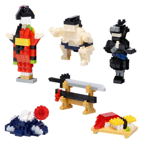 nanoblock(ナノブロック) ミニナノ NBMC_74 日本 6個入りBOX