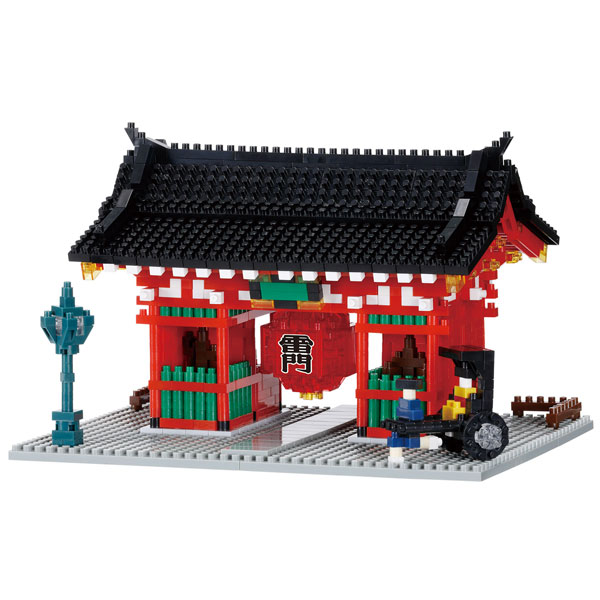 nanoblock(ナノブロック) NBM-058 雷門[カワダ]