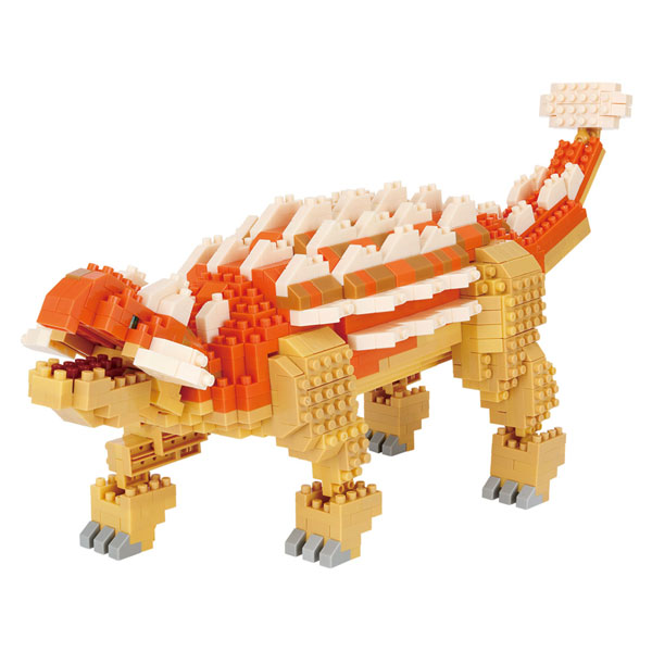 nanoblock(ナノブロック) NBM-063 ダイナソーDX アンキロサウルス[カワダ]《発売済・在庫品》