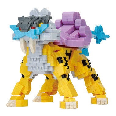 nanoblock(ナノブロック) NBPM_107 ポケットモンスター ライコウ デラックスエディション[カワダ]《発売済・在庫品》