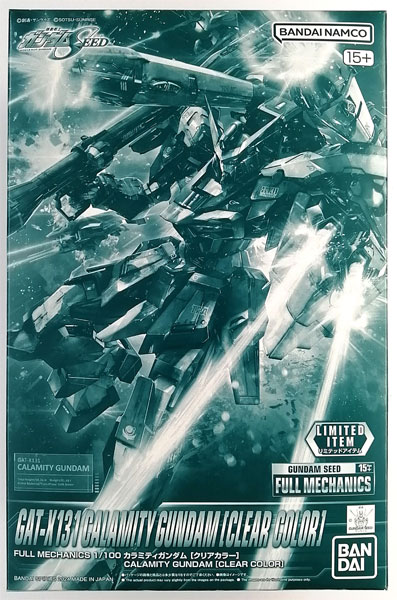 FULL MECHANICS 1/100 カラミティ　ガンダム クリアカラー FULL MECHANICS 1/100 カラミティガンダム [クリアカラー