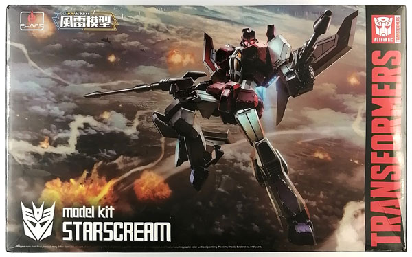 風雷模型 TRANSFORMERS 03 スター・スクリーム プラモデル
