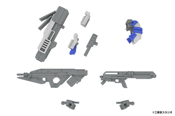 5inch Mechanism POWERDoLLS2 拡張セットC 5inM 1/48 装甲歩兵用[プラム]《０９月予約》