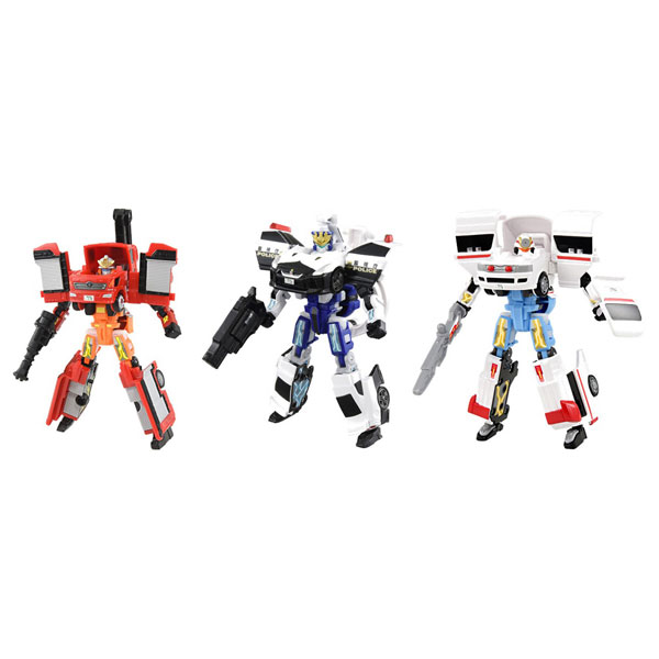 トミカ ジョブレイバー TJBDX ジョブレイバーをはじめよう！ 警察消防救急 DXセット[タカラトミー]