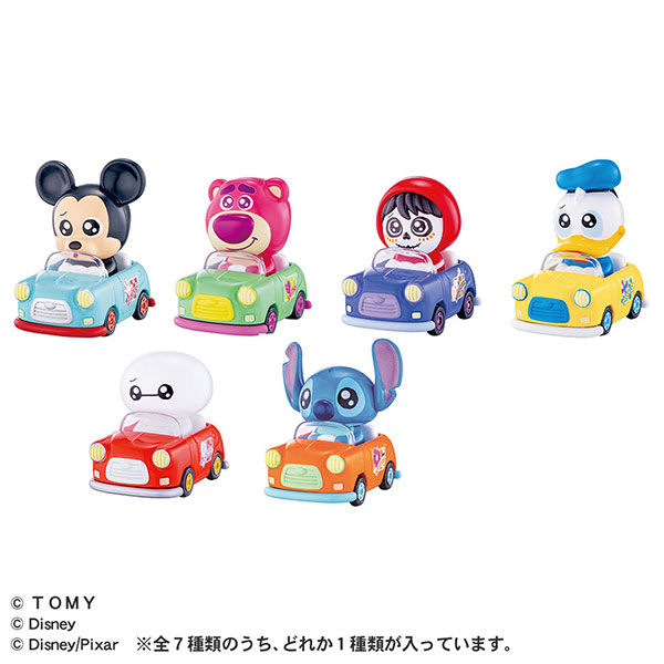 カーズ・トミカシリーズ - ミニカー 【BOX】TOMICA TUNES DISNEY CHARACTERS Takara Tomy TOMICA TUNES DISNEY CHARACTERS Vol.1 6Pack BOX