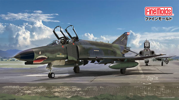 1/72 アメリカ空軍 F-4E 戦闘機 (後期型)“クラーク エアベース” プラモデル[ファインモールド]《０８月予約》