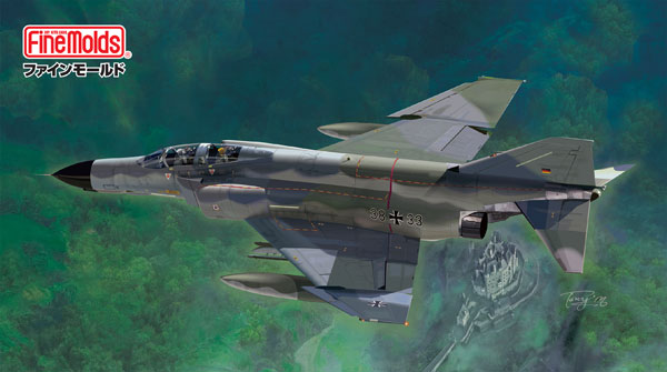 1/72 ドイツ空軍 F-4F 戦闘機 JG71 “リヒトホーフェン” プラモデル[ファインモールド]《０９月予約》