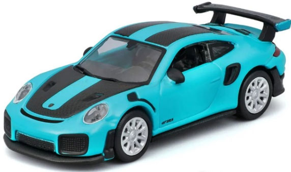1/64 SI ポルシェ 911 GT2 RS ブルー[マイスト]《発売済・在庫品》
