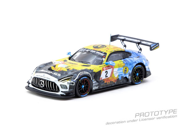 1/64 Mercedes-AMG GT3 Nurburgring 24h 2020 Y. Buurman / N. Bastian / P. Ellis / H. Haupt[Tarmac Works]《発売済・在庫品》