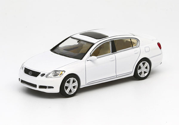 1/64 レクサス GS300 クリスタルホワイト LHD[MODEL 1]