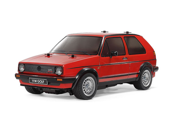 1/10電動RCカー フォルクスワーゲン ゴルフII GTI 16V (MB-01シャーシ)[タミヤ]