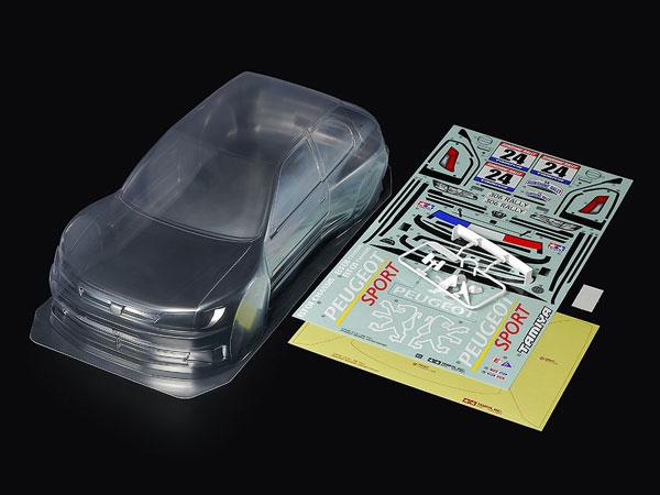SP.1753 1/10RC プジョー 306 マキシ スペアボディセット[タミヤ]《発売済・在庫品》