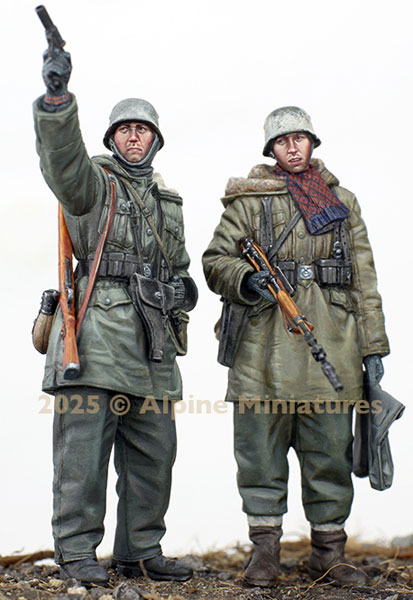 1/35 WWII ドイツ武装親衛隊 装甲擲弾兵 ハリコフ攻防戦セット(2体入