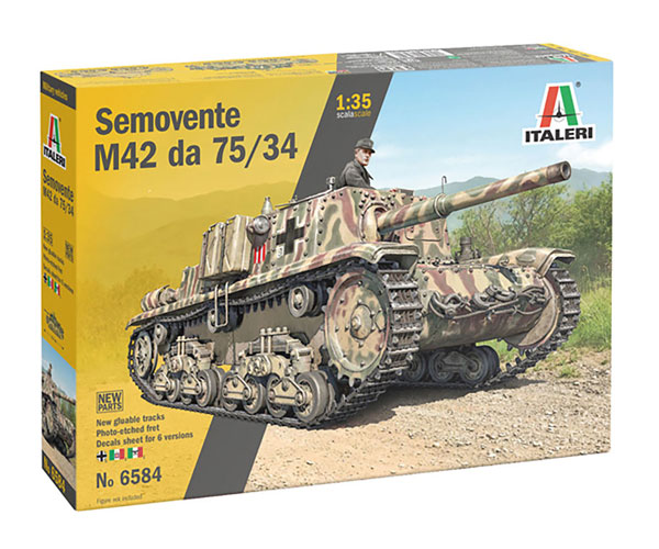1/35 WW.II イタリア軍 自走砲 セモベンテ M42 da 75/34 1/35 WW.II イタリア軍 自走砲 セモベンテ M42 da 75/34