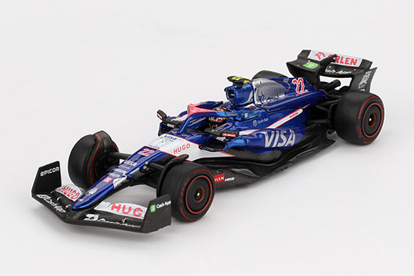 1/64 RB VCARB 01 F1 2024 #22 バーレーングランプリ 角田裕毅[MINI GT]《０８月予約》