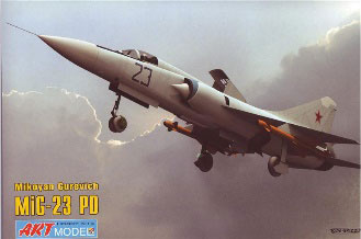 1/72 MiG-23PD 試作STOL実験機 プラモデル（再販）[アートモデル]《在庫切れ》