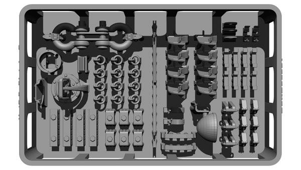 1/35 WWII 露/ソ JS-2重戦車用ディテールセット[BSK Model