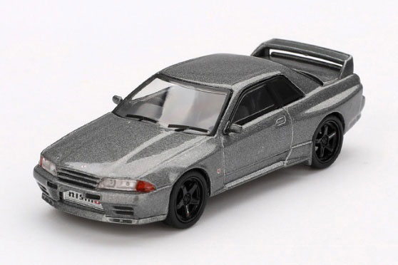 1/64 Nissan スカイライン GT-R (NISMO BNR32 CRS Version) ダークメタルグレー(右ハンドル)[MINI GT]《０７月予約》