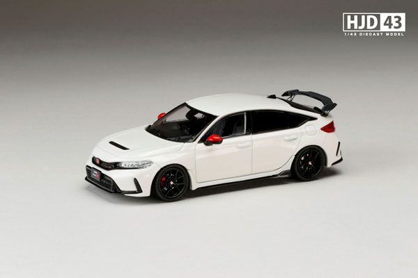 1/43 ホンダ シビック TYPE R (FL5) RACING BLACK Package 純正オプション装着車 チャンピオンシップホワイト[ホビージャパン]