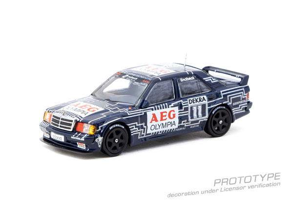 1/64 Mercedes-Benz 190 E 2.5-16 EVO 1 DTM 1989 Dany Snobeck[Tarmac Works]《０９月仮予約》