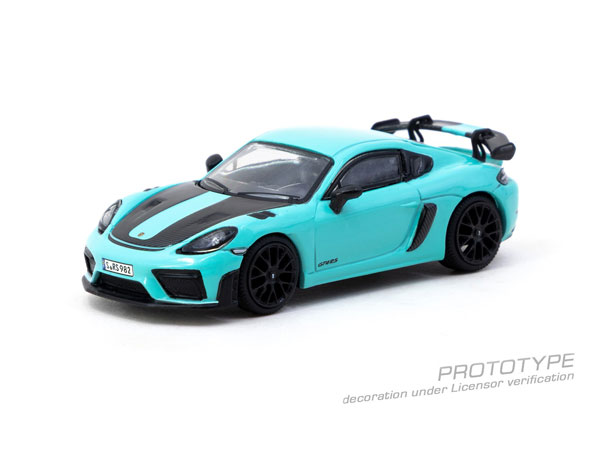 1/64 Porsche Cayman GT4RS Mint Green[Tarmac Works]