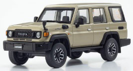 KYOSHOオリジナル 1/43 トヨタ ランドクルーザー 70 (ベージュ)[京商]