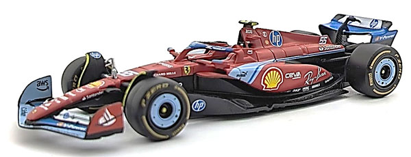 1/43 フェラーリ SF-24 マイアミGP 2024 No.55 C.サインツ Jr. ウィンドウボックス[ブラゴ]《０８月仮予約》