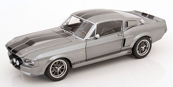 1/12 フォード マスタング Shelby GT500 Eleanor 1967 グレーメタリック/ブラック[KKスケール]【送料無料】《１１月予約》