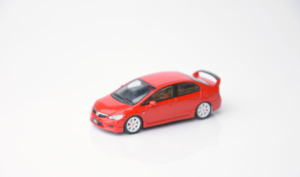 1/64 ホンダ シビック タイプR(FD2) フレームレッド[MODEL 1]