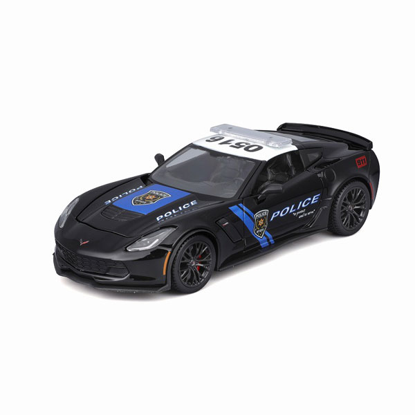 1/24 2015 コルベット Z06 ブラック ポリス仕様[マイスト]《在庫切れ》