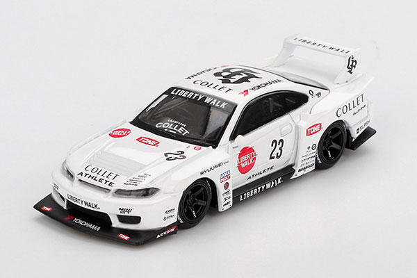 1/64 Nissan LB-Super Silhouette シルビア S15 ATHLETE(右ハンドル)[MINI GT]《０８月予約》