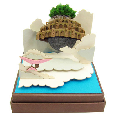 みにちゅあーとキット スタジオジブリmini 天空の城ラピュタ 天空に